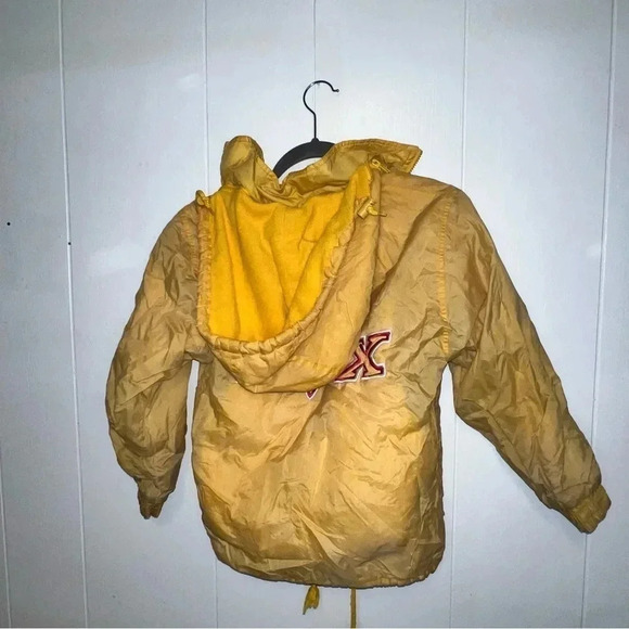 Children’s fox puffer windbreaker coat size l -womens xs/s - Picture 4 of 6